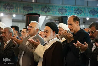 میزبانی مصلای اصفهان از پیکر شهید تازه تفحص‌شده دفاع مقدس