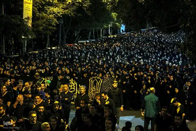 دسته عزاداران هیئت ثارالله زنجان