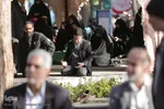 اقامه نماز باران در گلستان شهدای اصفهان