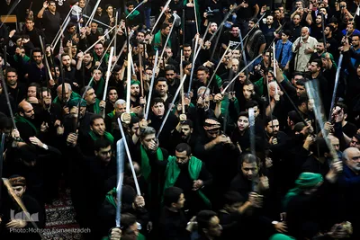 آیین سنتی مشق شمشیر در مشهد