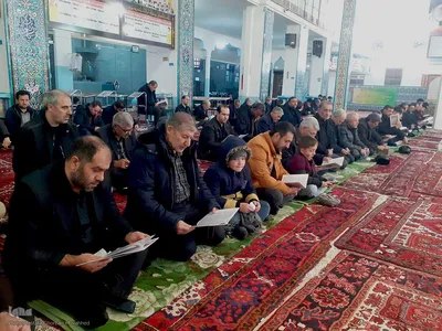 مراسم عزاداری شهادت رهبر معظم انقلاب اسلامی حضرت آیت الله العظمی الامام خامنه ای (ره) در اهر