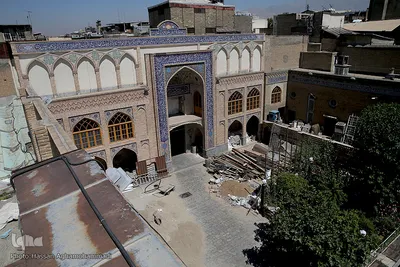مسجد جامع(عتیق) ۱۰۰۰ساله در بازار تهران