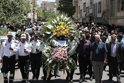 مراسم تشییع پیکر پاک مجاهد جانباز شهید حجت الاسلام سید «مهدی تقوی» از شهدای جنایت تروریستی مجلس 