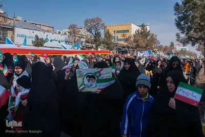 راهپیمایی ۲۲ بهمن در قوچان