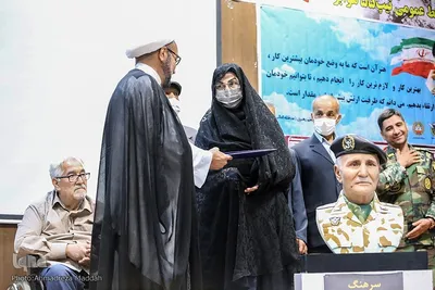 تجلیل از فرماندهان دوران دفاع مقدس تیپ۵۵هوابرد شیراز‎‎