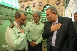 آیین غبارروبی حرم حضرت شاهچراغ (ع)