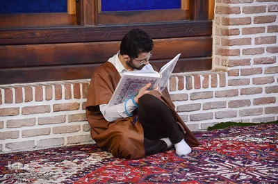 مراسم اعتکاف در مسجد جامع تبریز