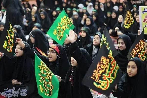 سوگواره مثل زینب« اجتماع دختران دانش آموز دهه هشتادی و نودی» ساری