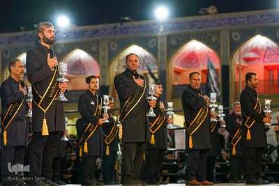 شام غریبان در حرم شاهچراغ(ع)‎