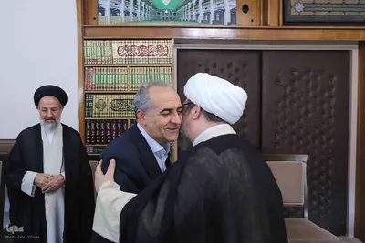 دیدار استاندار جدید آذربایجان شرقی با امام جمعه تبریز‎