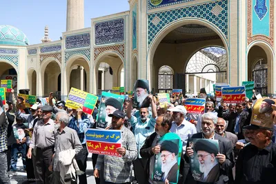 راهپیمایی مردم اصفهان در محکومیت جنایات رژیم صهیونیستی