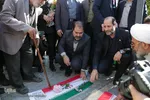 مراسم آغاز دهه فجر و سالروز ورود امام (ره) به میهن اسلامی در اصفهان