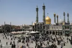 دسته عزا خادمان حرم مطهر بانوی کرامت در رثای امام جواد(ع)//////قم///