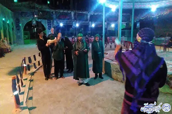 دهمین روز سوگواره تعزیه «غریب»
