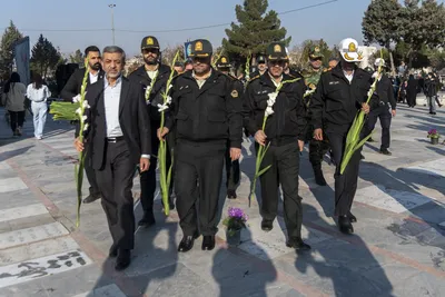 گلباران گلزار شهدای امامزاده محمد کرج‎