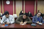 نشست خبری صفر نصراله زاده، رئیس دانشگاه تبریز