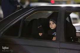 شب های محرم در هیئت خودرویی شیراز