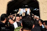 پیکر مطهر شهید مدافع حرم «عباس آسمیه» در کرج