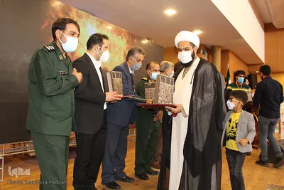 مراسم شکرانه خدمت تقدیر از جهادگران سلامت بیمارستان حضرت علی اصغرشیراز‎‎