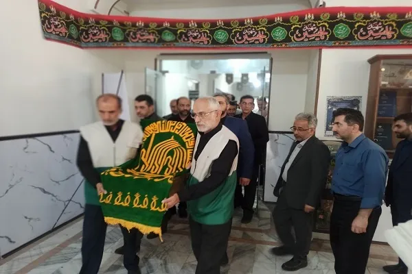 مراسم عزاداری شهادت امام رضا(ع) در گلستان برگزار شد