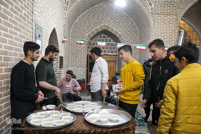 مراسم معنوی «اعتکاف» در قزوین