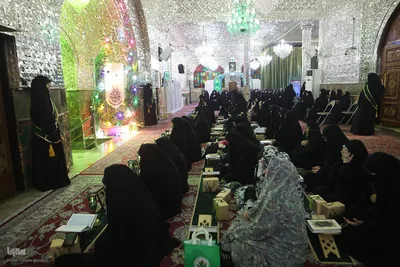 مراسم غبارروبی و محفل انس با قرآن در آستان امامزاده صالح (ع)