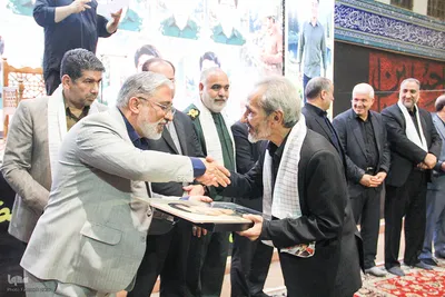 آیین دوازدهمین سال مراسم عزاداری هفتم شهادت امام حسین(ع)
