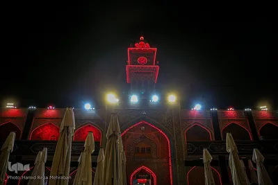 آستان مقدس علوی در ایام اربعین