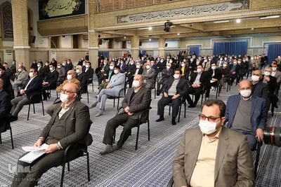 دیدار تولیدکنندگان با رهبر انقلاب