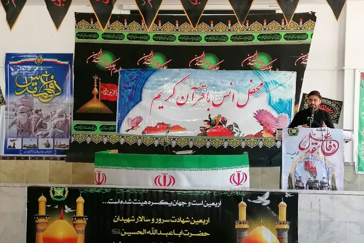 نوای قرآن در تیپ 37 زرهی طنین‌انداز شد