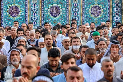 مراسم نماز عید سعید فطر در حرم امیرالمومنین (علیه السلام)