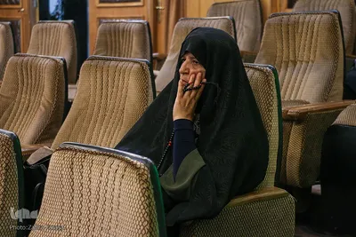 کرسی تلاوت ویژه بانوان در آستان حضرت عبدالعظیم(ع)