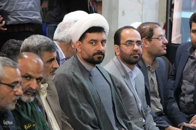 مراسم بزرگداشت دومین سالگرد شهید مدافع امنیت علی نظری در مسجد جامع ملایر