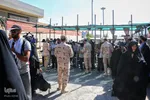 خادمی مرزبانان برای زائران حسینی در مرز تمرچین‎‎