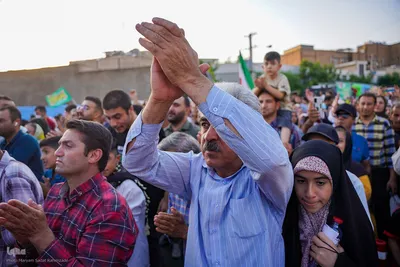 شادپیمایی شیرازی‌‌ها در عید غدیر‎
