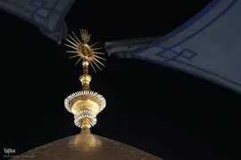 حرم امیرالمومنین علی(ع) در شب ولادت آن حضرت