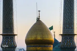 آیین تعویض پرچم سیدالکریم در شب ولادت آن حضرت