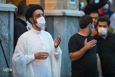 مراسم دعای عرفه در حرم مطهر شاهچراغ (ع)