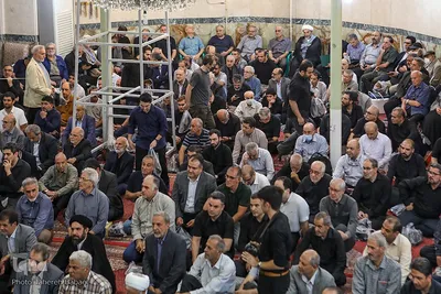 مراسم ترحیم حاجیه خانم فلسفی، همسر مرحوم آیت‌الله مصطفی مسجدجامعی
