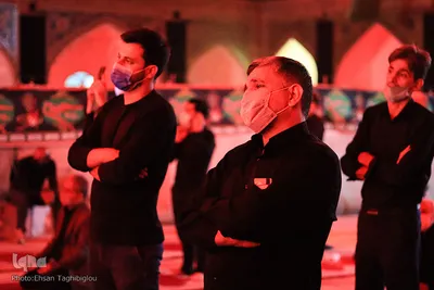 عزاداری شب پنجم محرم در زنجان‎‎