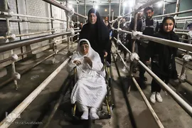 تردد شبانه زوار در مرز شلمچه
