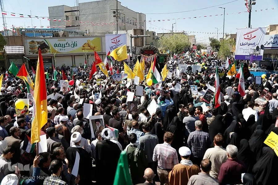 مسیر راهپیمایی روز جهانی قدس در شهرهای استان قم اعلام شد
