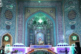 جشن میلاد با سعادت حضرت عبدالعظیم الحسنی(ع) در مصلای بزرگ ری