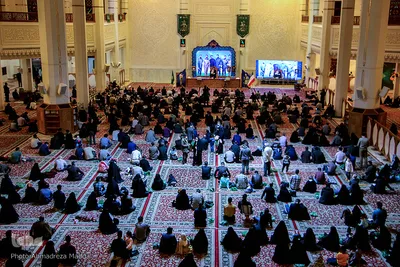 مراسم بزرگداشت اولین سالگرد شهادت شهید محسن جعفری در شاهچراغ (ع)‎‎