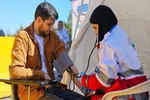 نوروزی ایمن در کنار هلال احمر آذربایجان‌ غربی‎