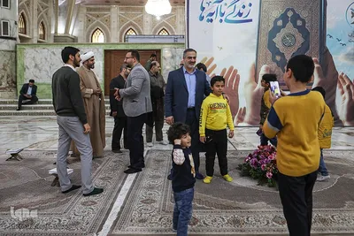 گردهمایی حلقه‌های حفظ موضوعی قرآن در حرم امام خمینی