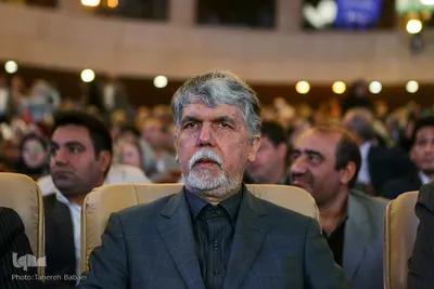  سید عباس صالحی، وزیر فرهنگ و ارشاد اسلامی در آئین نکوداشت روز شعر و ادب فارسی