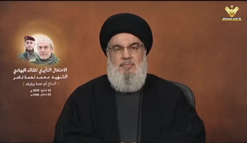 شرط السيد نصر الله لوقف الحرب ضد 'اسرائيل' بجبهة الشمال