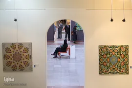 افتتاح نمایشگاه «آیینه‌ای به رویت آیات»