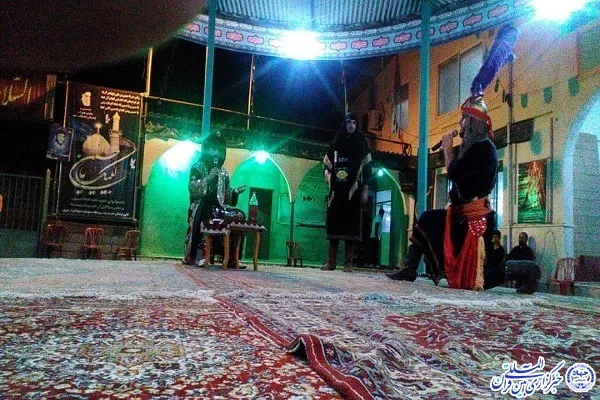 سوگواره تعزیه «غربب» شهرستان نور